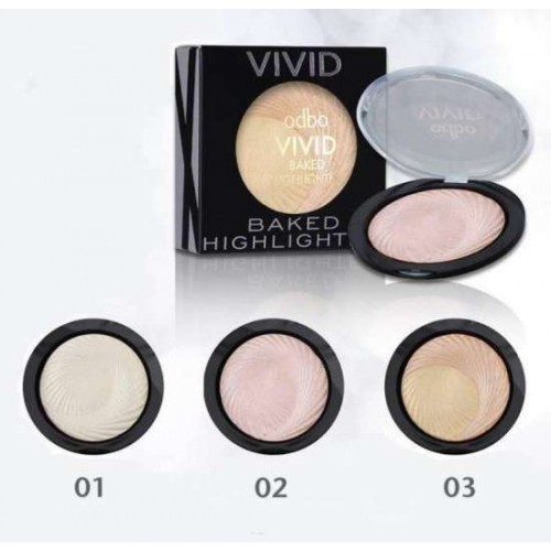 Phấn bắt sáng Odbo Vivid Baked Highlighter