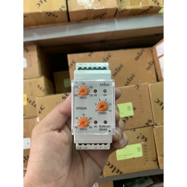 Rơ le bảo vệ điện áp selec dòng vpra2m