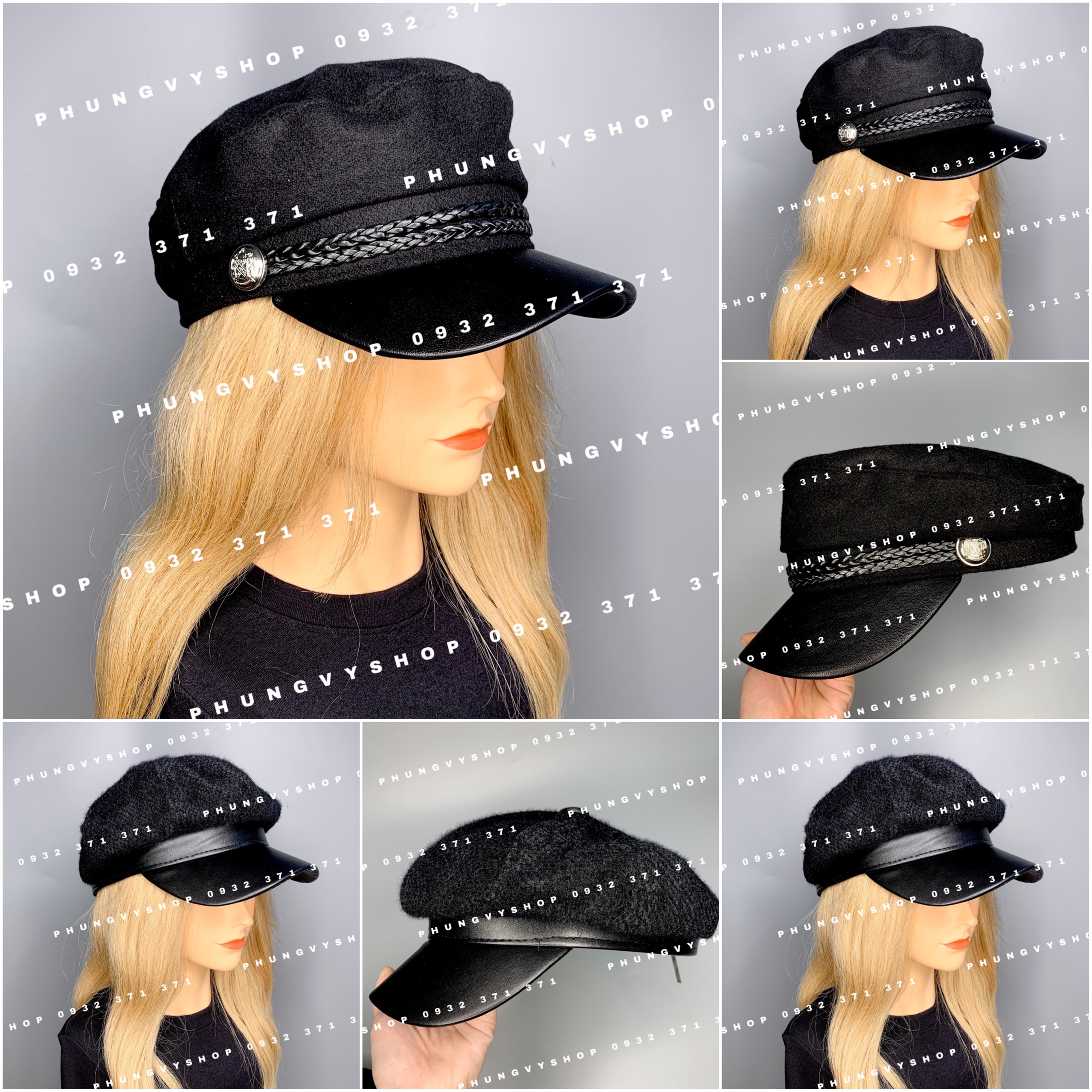 Mũ nồi beret Thuỷ thủ cá tính