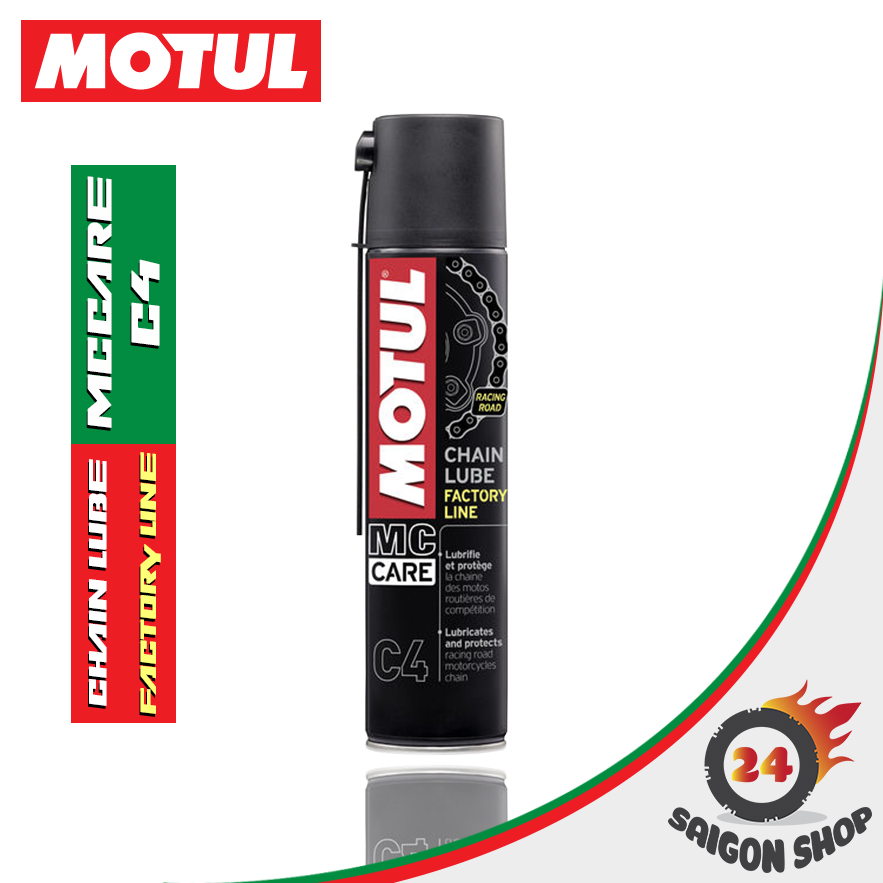 XỊT DƯỠNG SÊN MOTUL C4 FACTORY LINE - MOTUL MC CARE