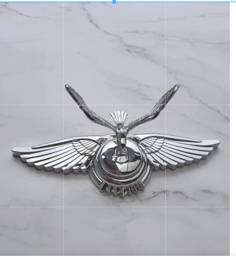 Logo gắn mui xe đại bàng tung cánh cực đẹp