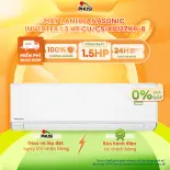 [Trả Góp 0% -Hỗ trợ lắp đặt] Máy lạnh/Điều hòa Panasonic Inverter 1.5 HP CU/CS-XU12ZKH-8