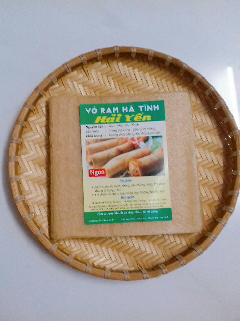 [HCM]VỎ RAM HÀ TĨNH HẢI YẾN