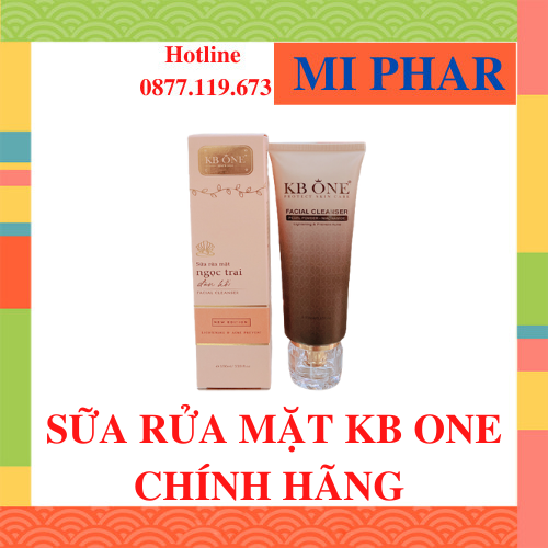 Sữa rửa mặt làm sáng da ngừa mụn kb one- 100ml