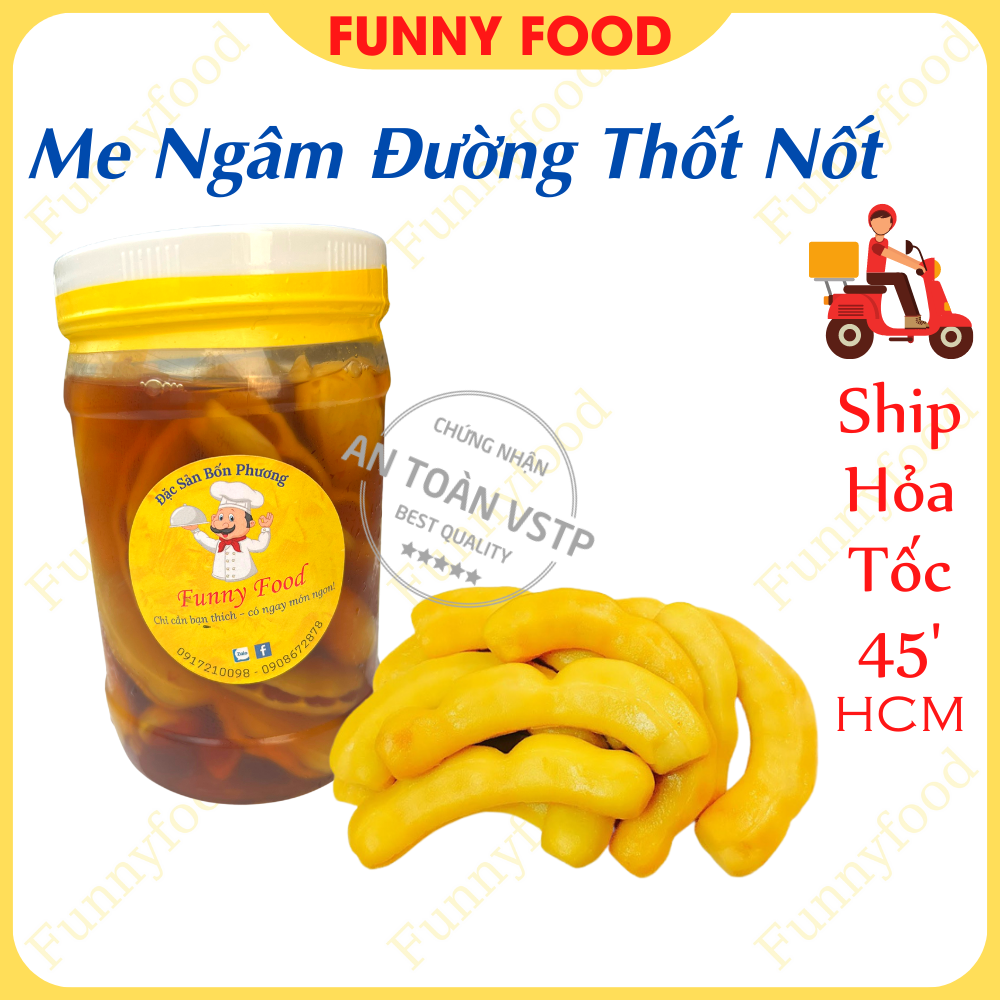 Me ngâm đường thốt nốt handmade – me ngâm đường ngon – – funnyfood
