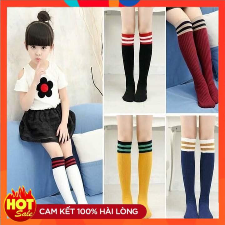 Combo 5 Tất Gối Ngang Đùi Giả Boot Hàn Quốc,Tất đùi gối,Tất trẻ em,,Tất cao cổ,Tất ngang gối,Tất cho bé ,Tất kẻ trẻ em, Tất giả bốt cho bé, tất đùi gối đủ màu cho bé, tất cao cổ, tất viền sọc ngang gối cho bé