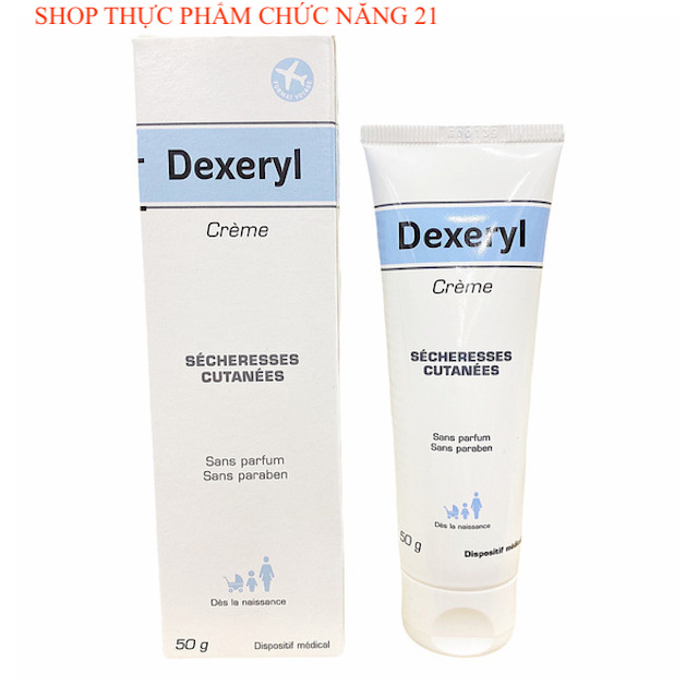 Kem dưỡng da Dexeryl 50g chữa nẻ, chàm,an toàn cho trẻ từ sơ sinh và cả gia đình,