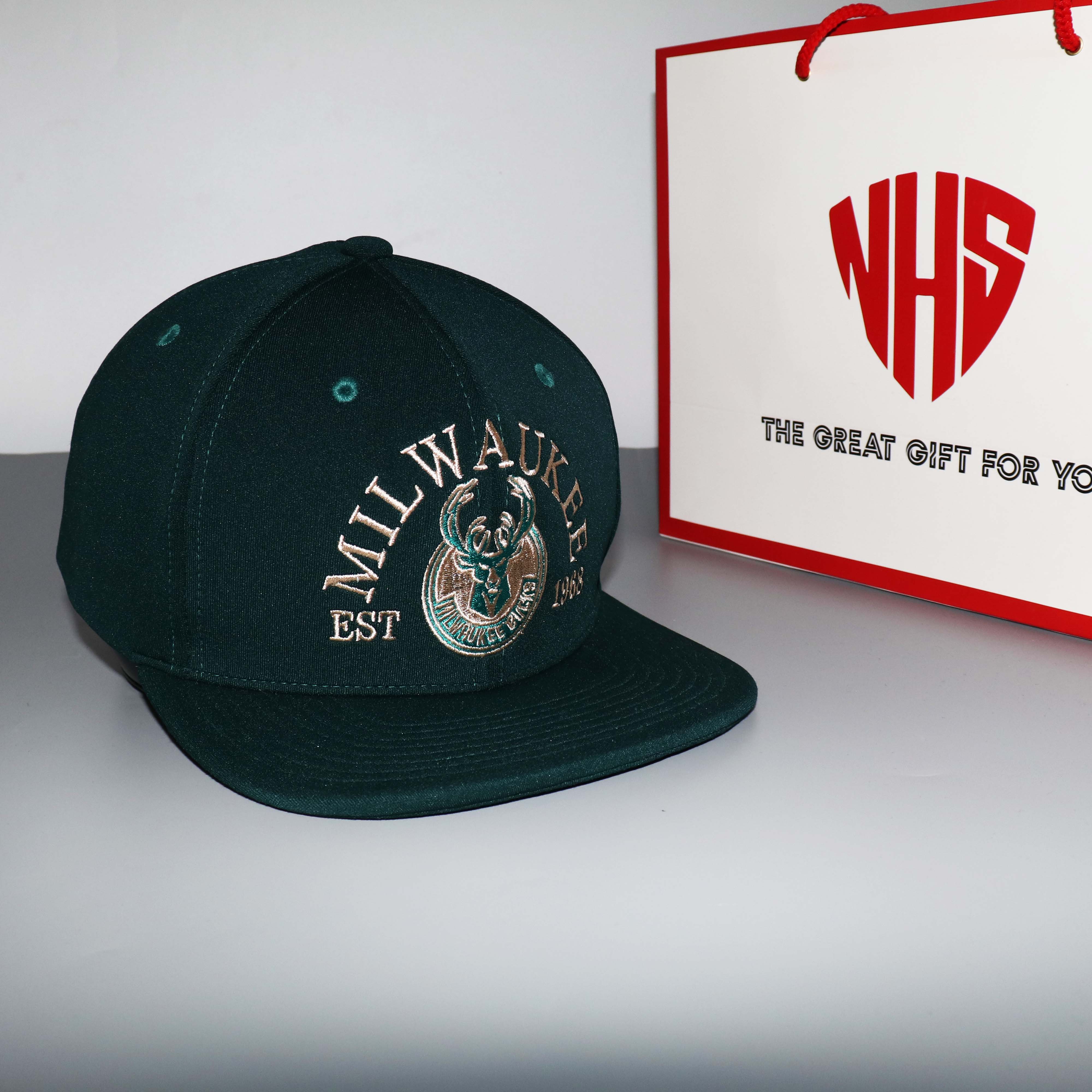 Nón snapback nhs buck001 hưu xanh rêu đẳng cấp.
