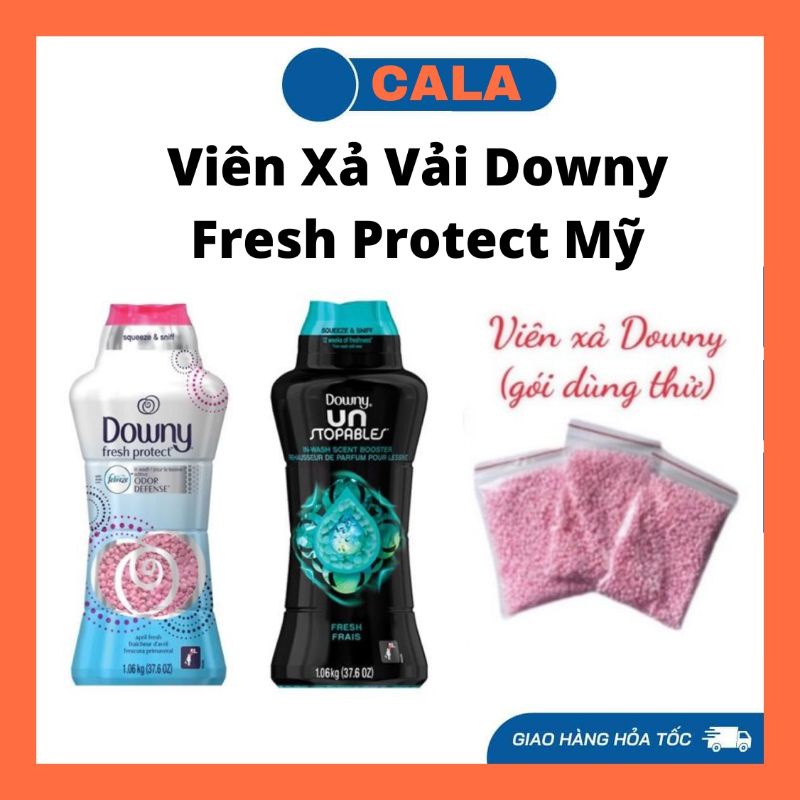 Viên xả thơm và mềm vải downy fresh protect mỹ