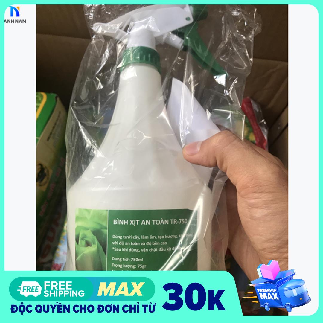 Bình xịt bóp tay dùng tưới hoa, cây cảnh, bonsai nhỏ gọn, dung tích 750ml