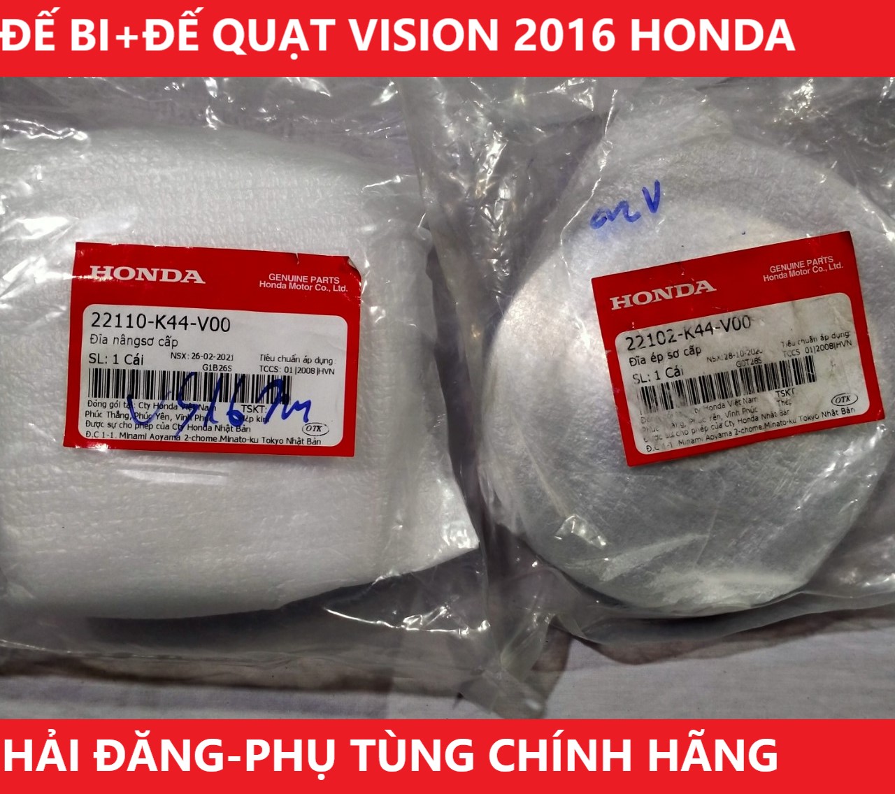 Đế bi + đế quạt nồi trước Vision 2016 hàng chính hãng