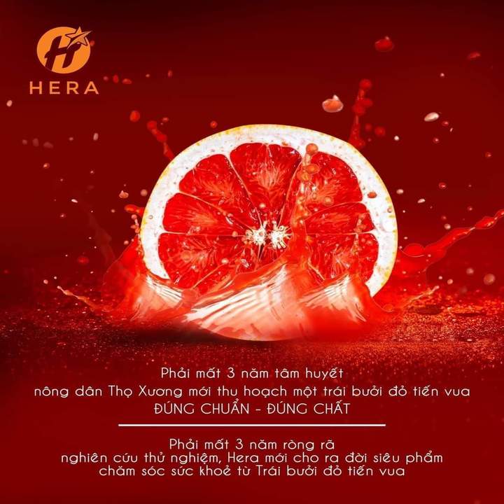 Bưởi đỏ hera