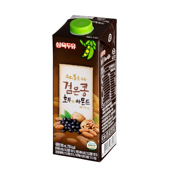 Sữa hạnh nhân óc chó đậu đen Sahmyook Hàn Quốc 950ml