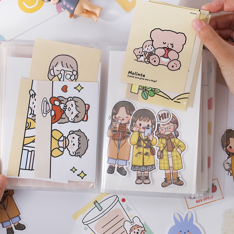 Sổ đựng sticker card album 80 trang size A6_
