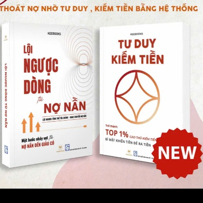 Combo 2 cuốn Kiếm Tiền Từ Lãi Kép (mua kèm Lội ngược dòng từ nợ nần)