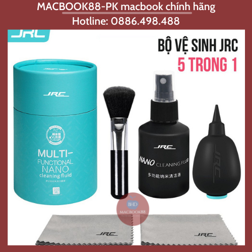 Bộ vệ sinh cao cấp chính hãng jrc cho macbook/laptop