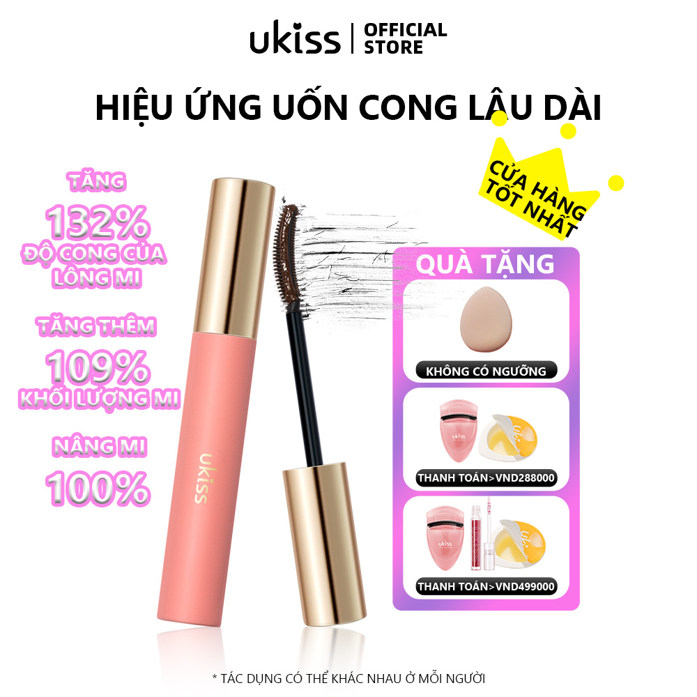 Đế Lông Mi Pháo Hoa UKISS, Tạo Kiểu Tóc Lỏng Không Thấm Nước