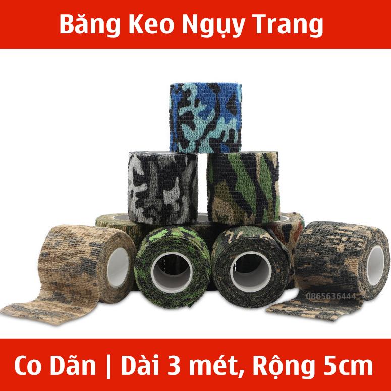 Băng keo ngụy trang co dãn quấn ống kính máy ảnh
