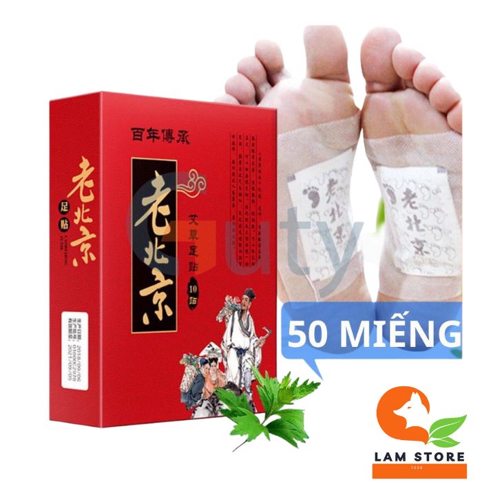 Miếng dán ngải cứu thải độc chân