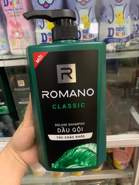 Dầu Gội Romano  (Xanh Classic) 650g