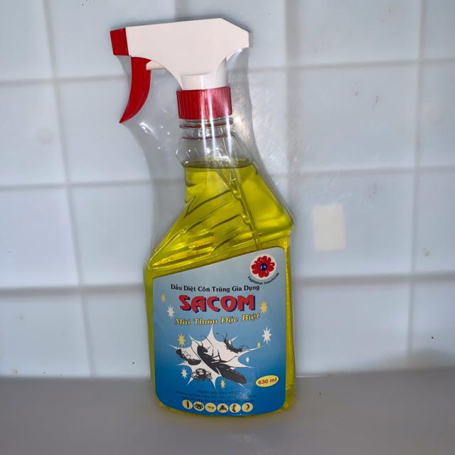 Dầu thảo mộc diệt côn trùng gia dụng SACOM 630ml