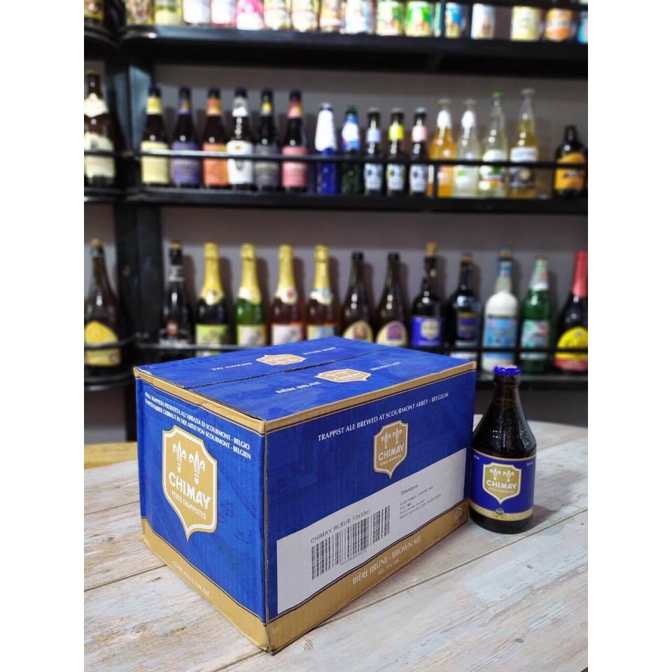 Bia chimay xanh 9% – thùng 24 chai 33cl