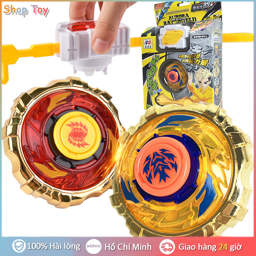  Con Quay Hồi Chuyển Chiến Đấu | Bộ Bắn Thanh Kéo Kim Loại | Siêu Bền Xoay Mạnh | Đồ Chơi Bé Trai  Màu Ngẫu Nhiên  