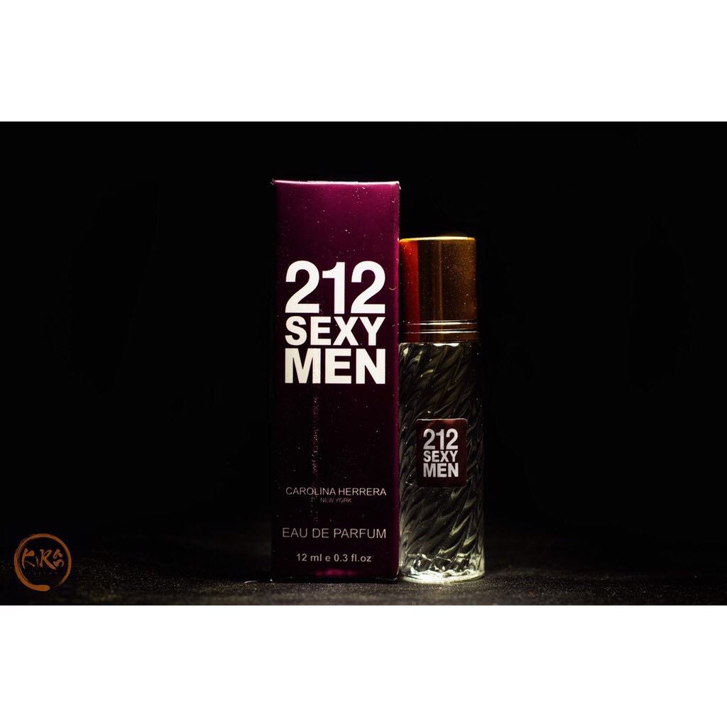 Nước hoa mini pháp hparfum 212 sexy men nam dạng lăn 12 ml