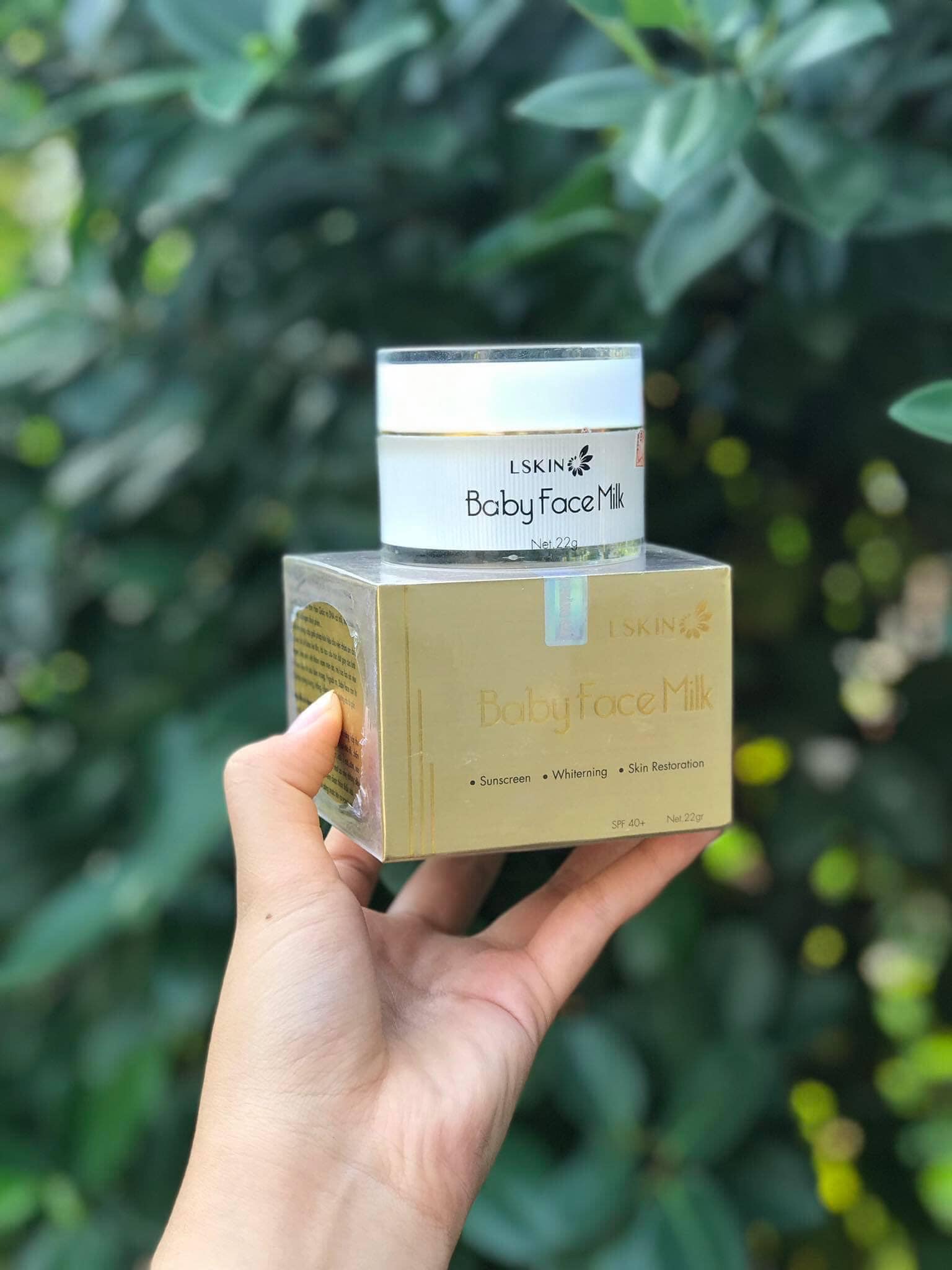 Kem sữa BABY FACE MILK Cream cấy trắng- KEM KÉN TRẮNG DA BABY FACE MILK