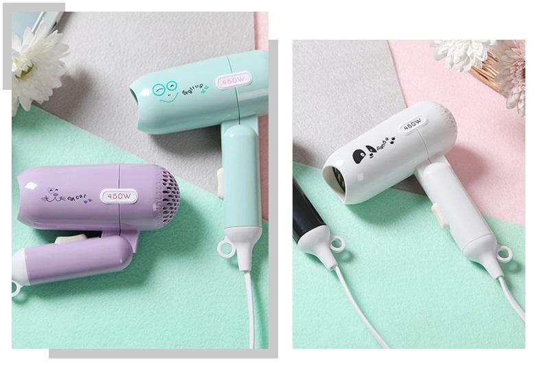 MÁY SẤY TÓC DU LỊCH MINI ICON 450W CHẤT LƯỢNG MẪU MỚI 2020