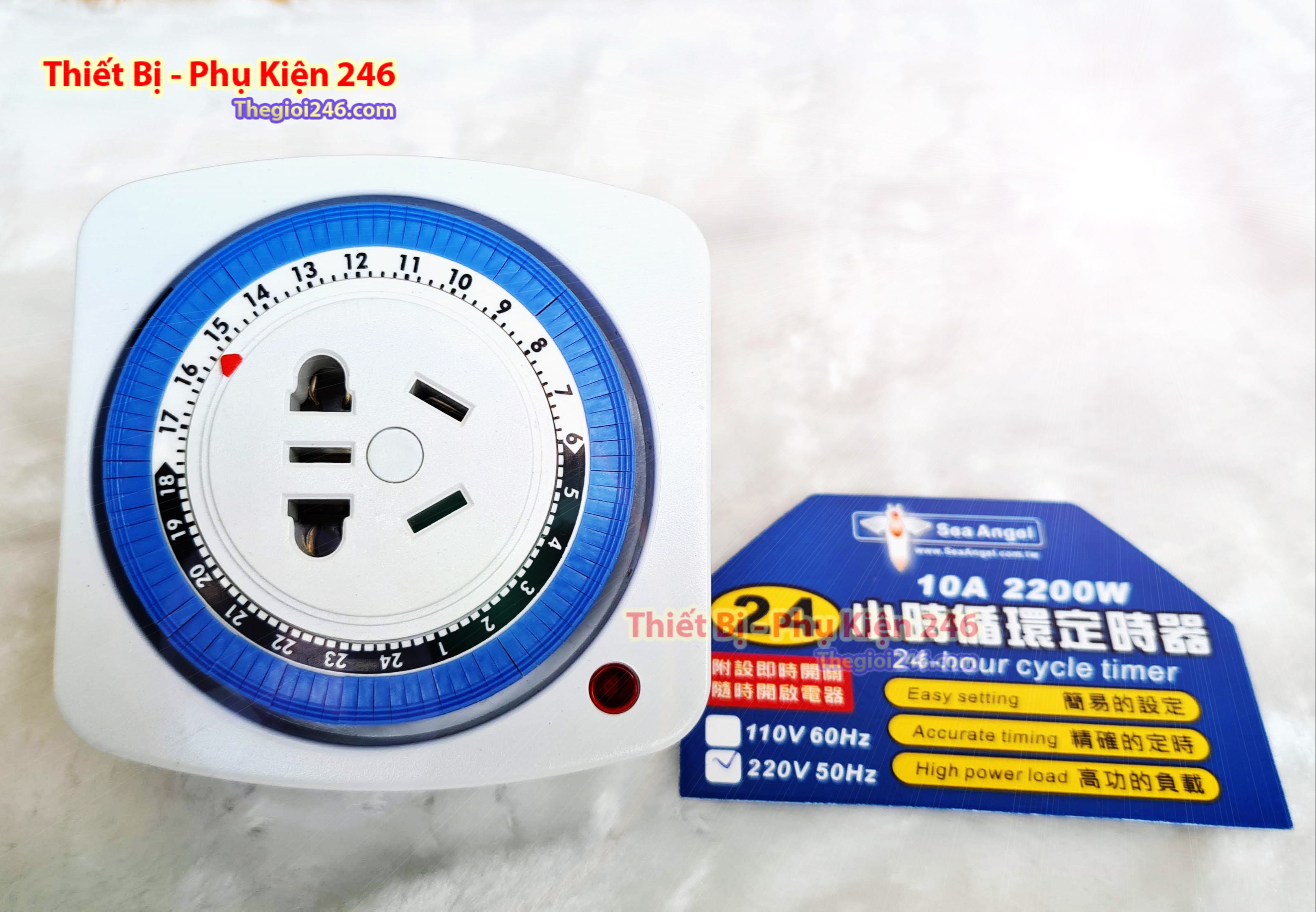 Bộ hẹn giờ chỉnh cơ dành cho hồ cá kiểng Timer Loại Tốt 2021