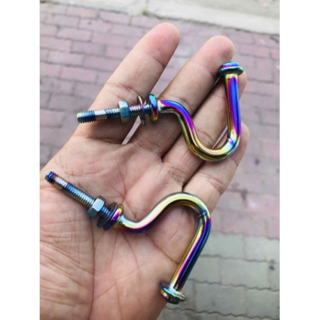 Móc treo đồ hình lưỡi câu titan