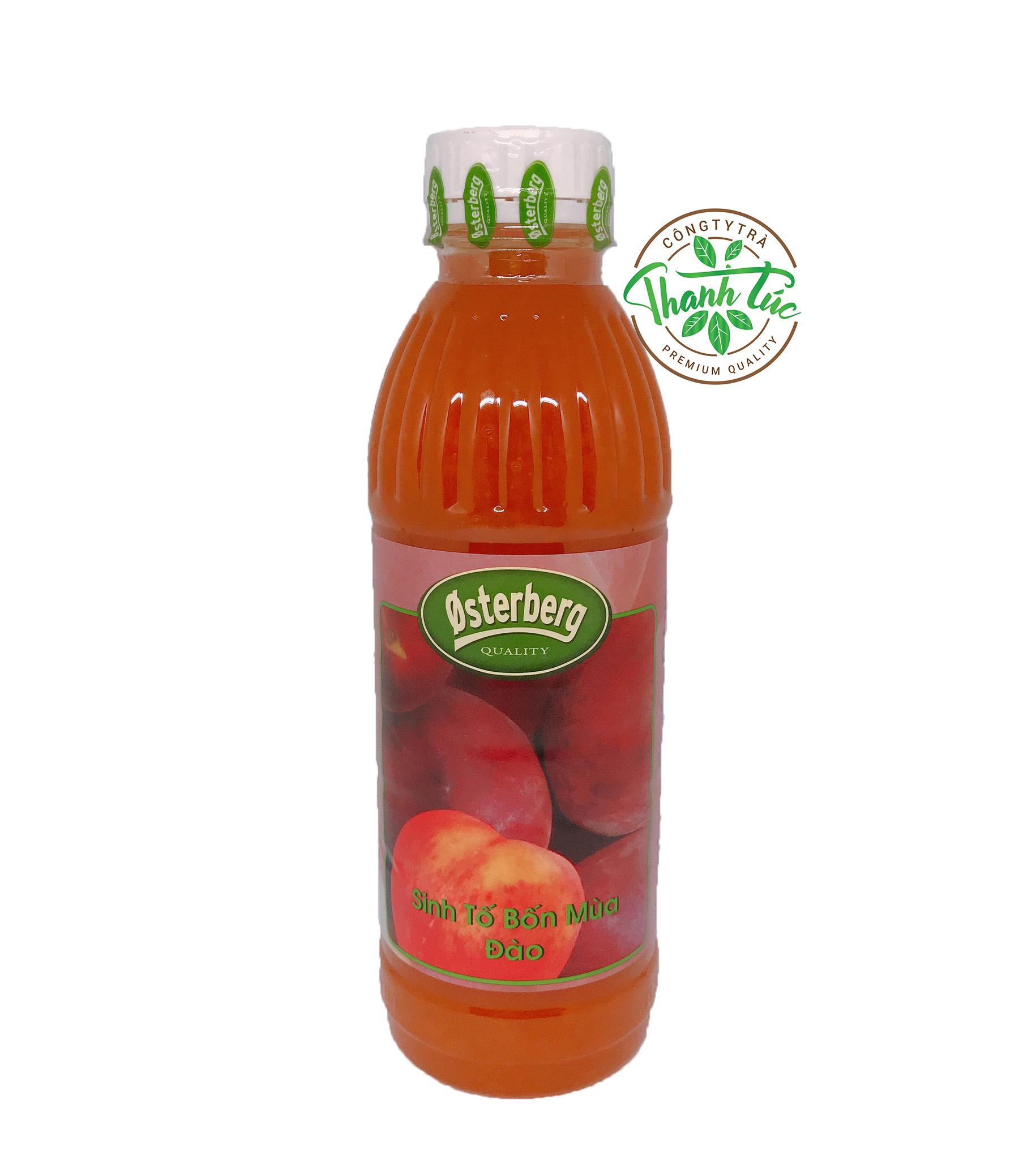 Sinh tố osterberg đào chai 1 lít