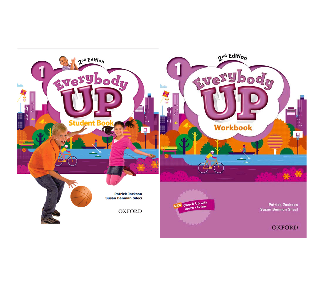 Bộ Everybody Up 1 2nd Edition (sách học + bài tập)