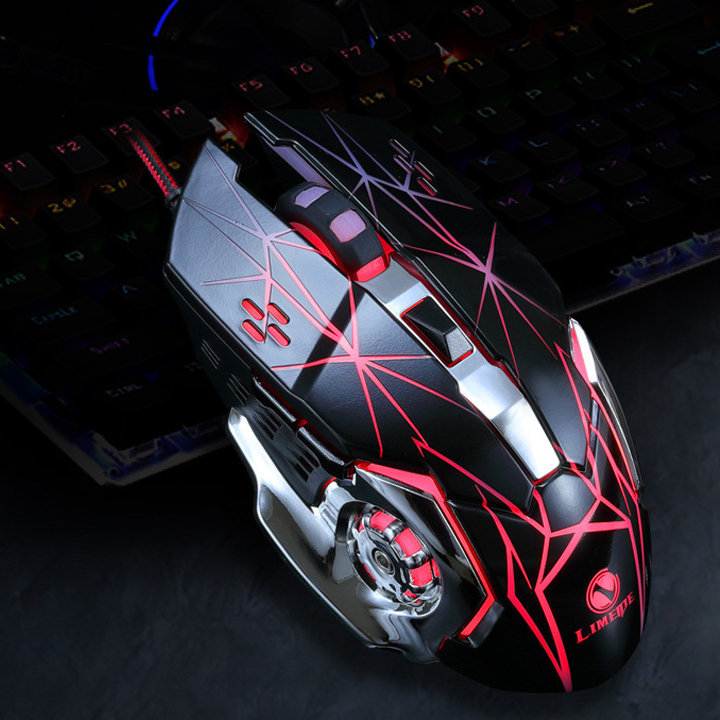 Chuột v3 limeide led 7 màu chuyên game