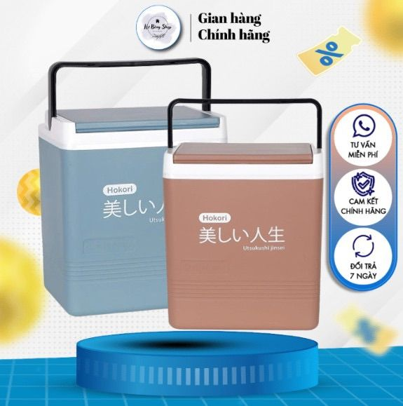 Phích đá, thùng đựng đá vuông giữ nhiệt 12 Lít, 18 Lít Việt Nhật. Thùng cao cấp 3 lớp giữ nhiệt đến 6 giờ. Hàng Việt Nam chất lượng cao