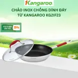 Chảo inox chống dính đáy từ Kangaroo KG2IF23