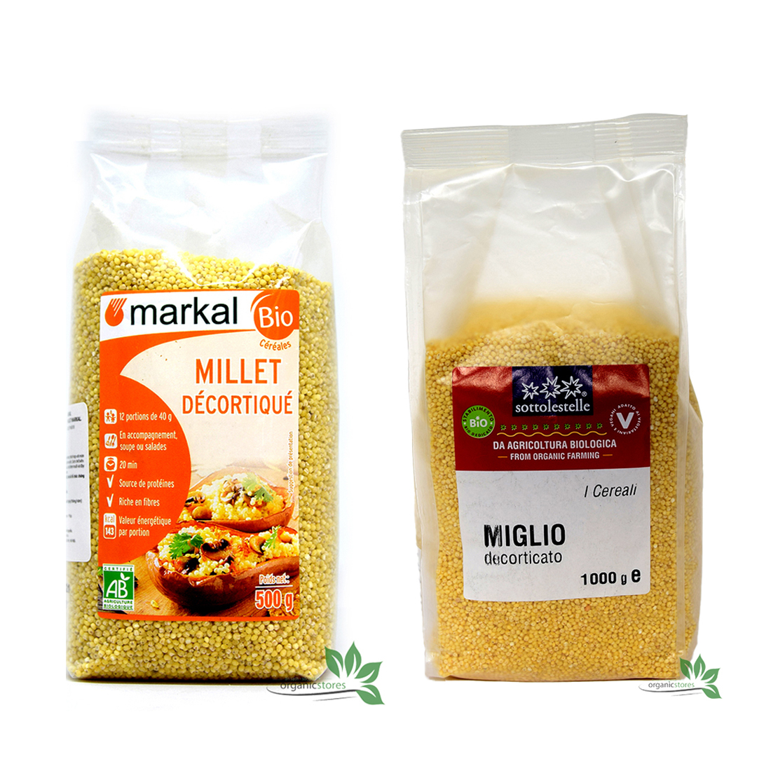 Hạt kê vàng hữu cơ Sotto/Markal