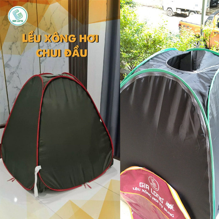 Lều xông hơi gia long lều xông hơi sau sinh cho mẹ 1m1 1m1