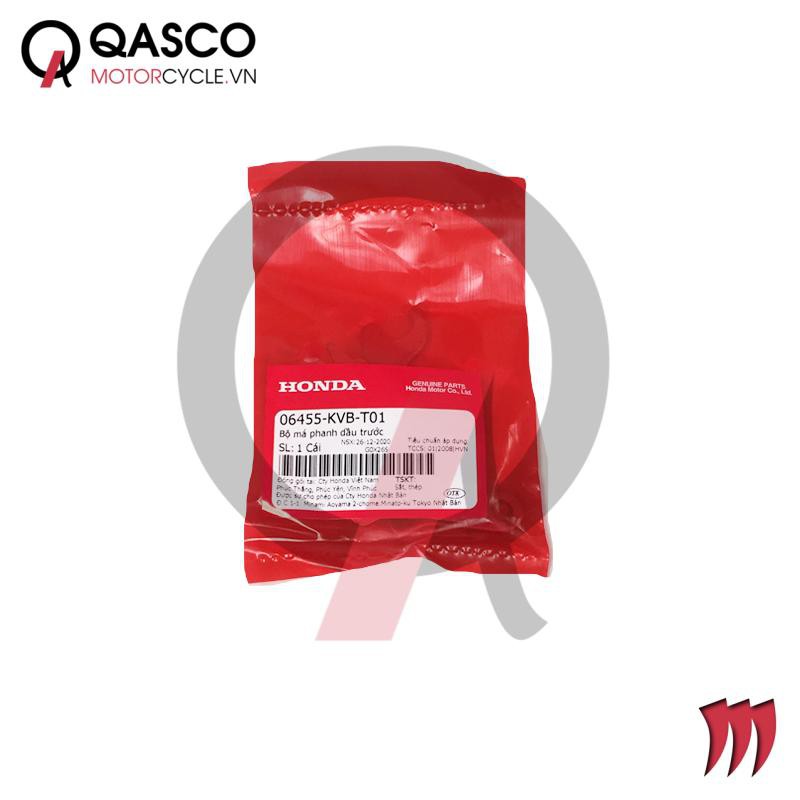 Bộ má phanh dầu trước honda ab 110 fi / 125 / lead qasco