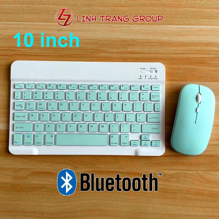 Bàn phím, chuột bluetooth nhỏ gọn dành cho ĐT, MTB - PC43
