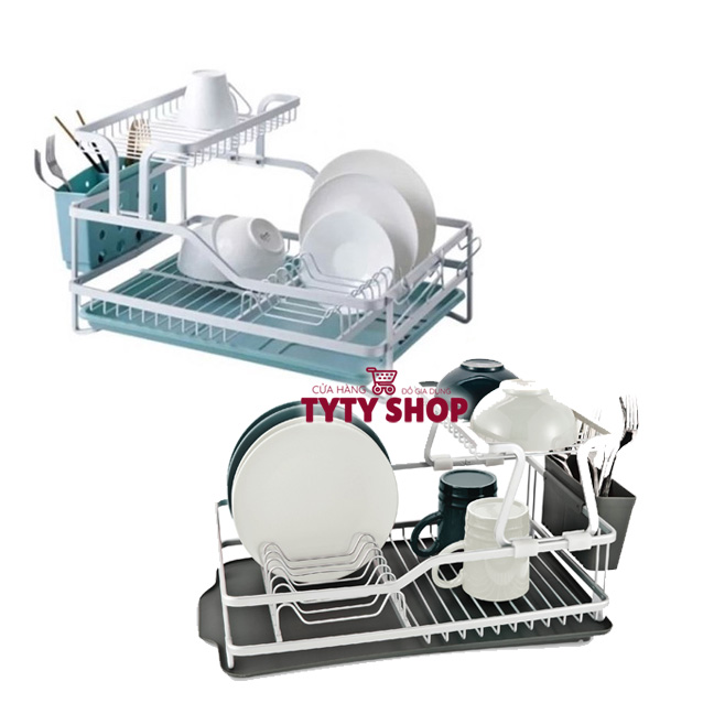 [HCM] Kệ úp chén dĩa Lock&Lock chất liệu nhôm nhẹ chắc chắn LDR204 LDR205 LDR207
