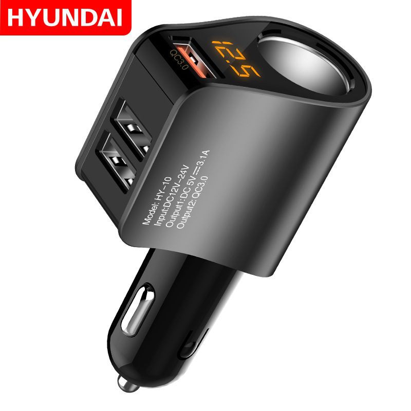 Củ sạc Huyndai 3 cổng usb