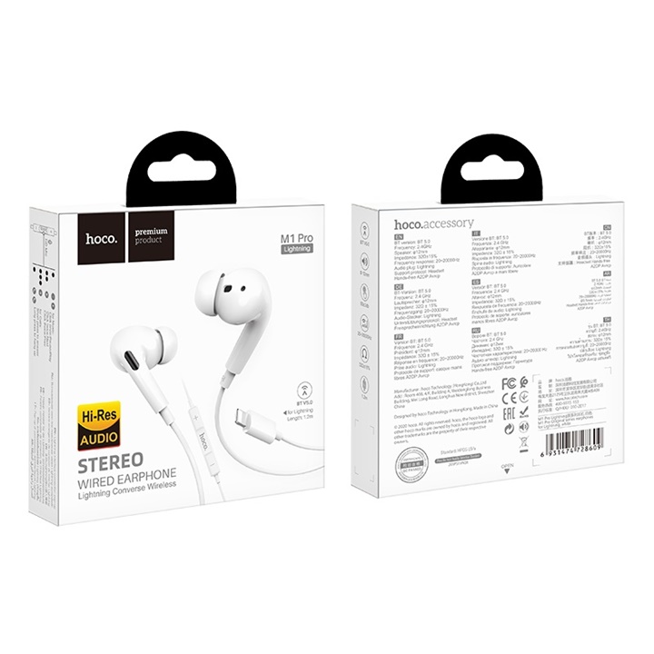 Tai nghe Hoco M1 Pro Lightning