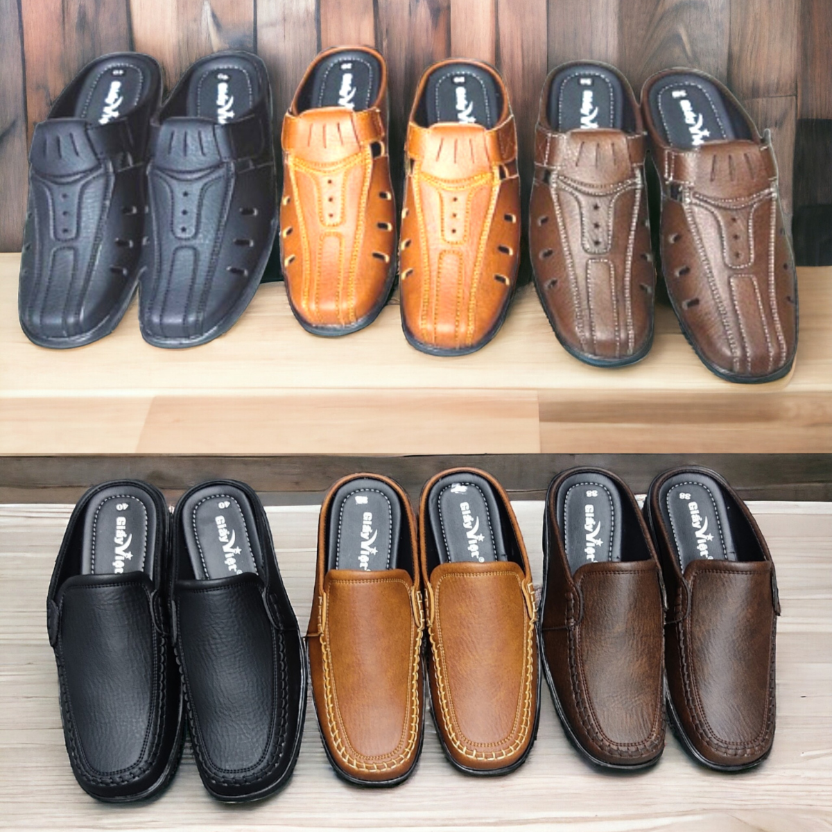 Giày lười nam giày sục nam không gót trung niên size từ 38 đên 43 sản phẩm khâu đế cẩn thận