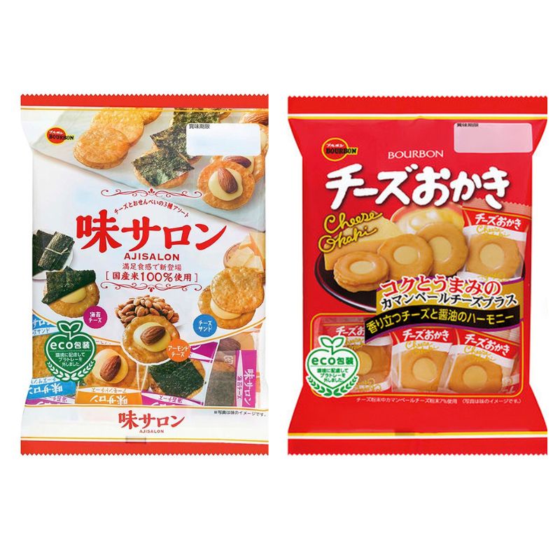Bánh gạo giòn vị phô mai hạnh nhân rong biển Bourbon