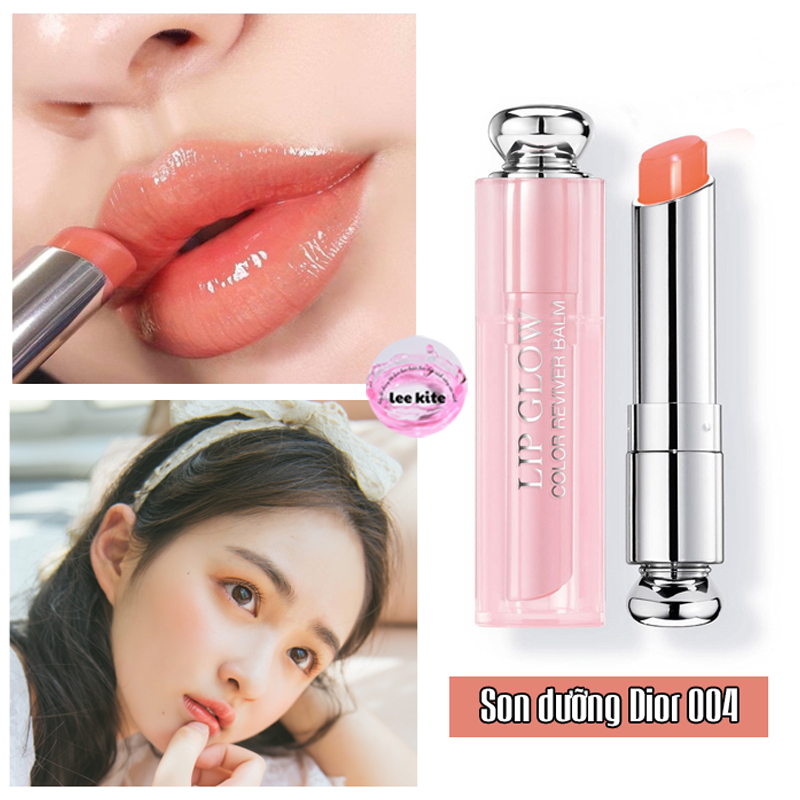 Son dưỡng môi dior addict lip glow 004 pink màu coral