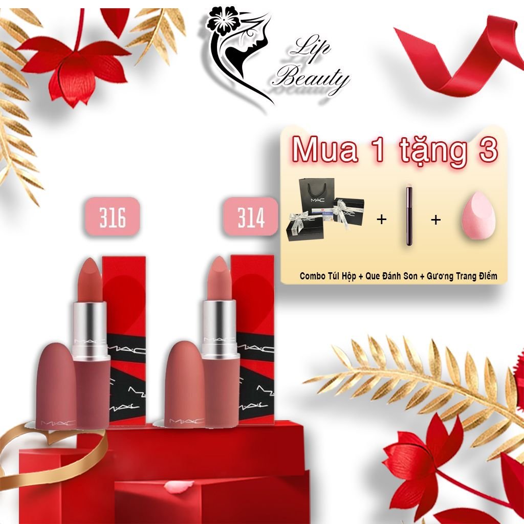 Son thỏi m.a.c powder kiss - limited edition 3gr - lip's beauty