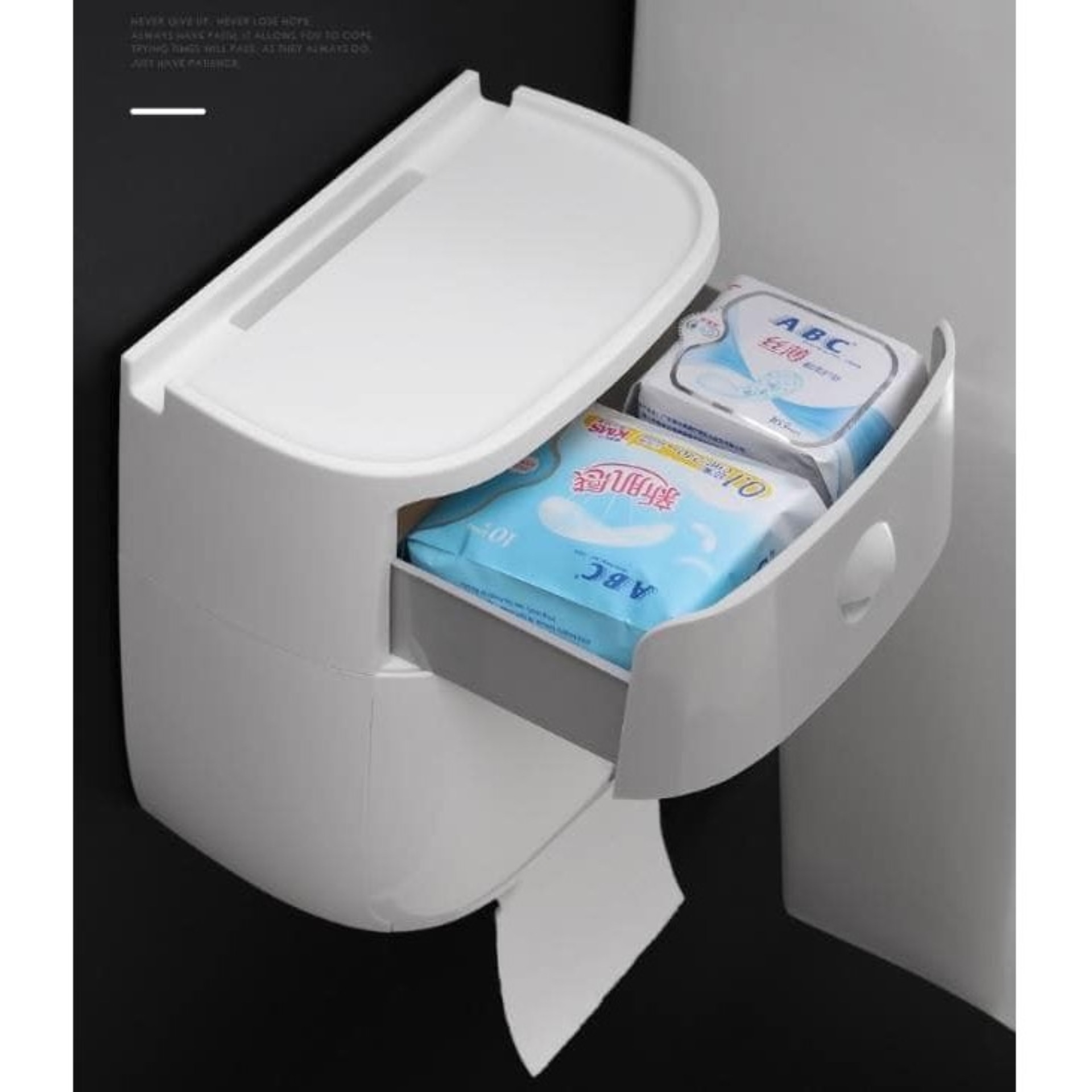 Kệ để phòng vệ sinh 2in1 ecoco 2 tầng e1804