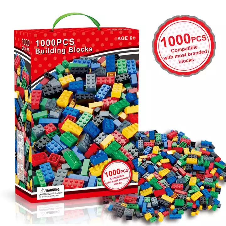 Bộ Đồ Chơi Lắp Ghép Lego 1000 Chi Tiết Giúp Trẻ Sáng Tạo Phát Triển Tư Duy